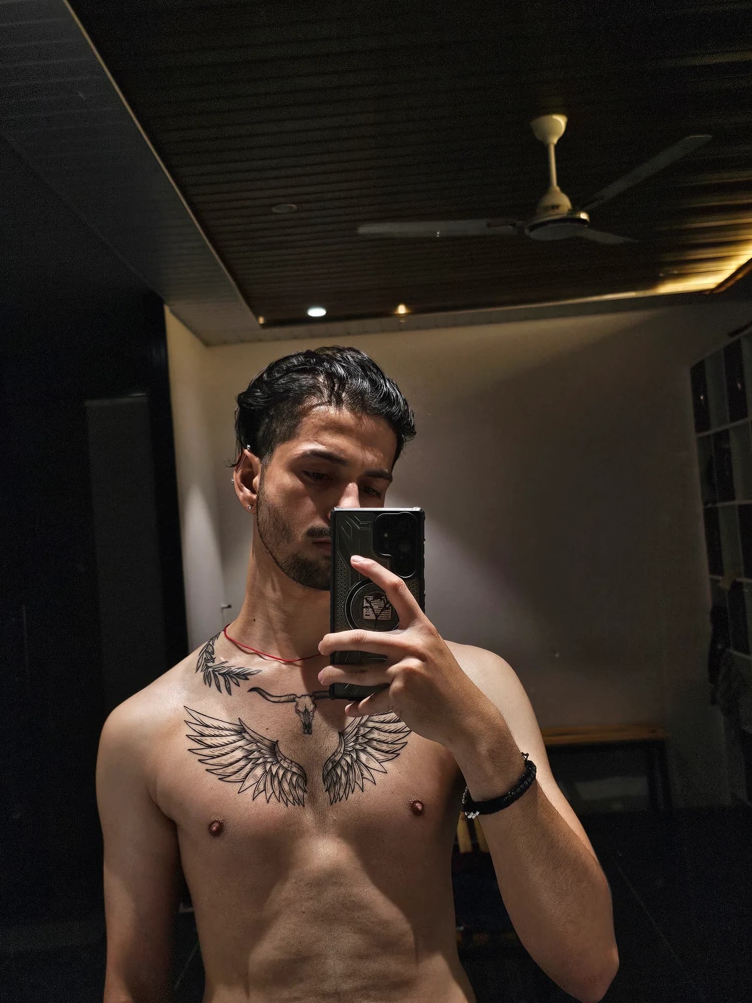 Shubham's journey to get six-pack abs.